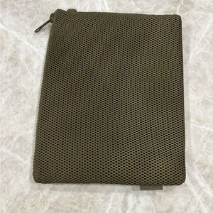 Dagne Dover Khaki Mesh Toiletry Bag XL PARKER